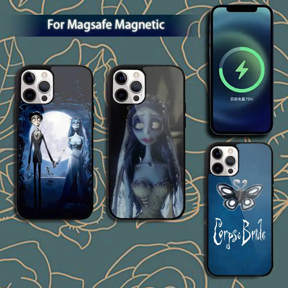 

C-Corpse B-Bride Victor-ES Phone Case For iPhone 16,15,14,13,12,11,Pro,Max,Plus,Mini,Magsafe,Magnetic Wireless Charging Case