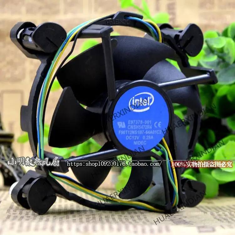 F90T12NS1B7-64A01V2 جديد 12 فولت 0.28A CNSH5472R4 وحدة المعالجة المركزية مروحة التبريد التجمع