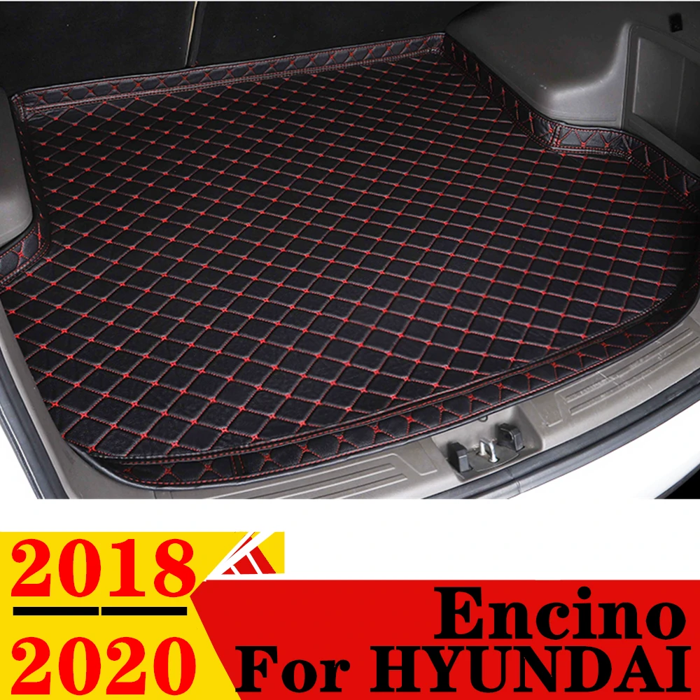 

Высококачественный коврик для багажника автомобиля для HYUNDAI Encino 2020 2019 2018 XPE, кожаный задний багажник, коврик для багажа, задний коврик для груза, ковер, детали