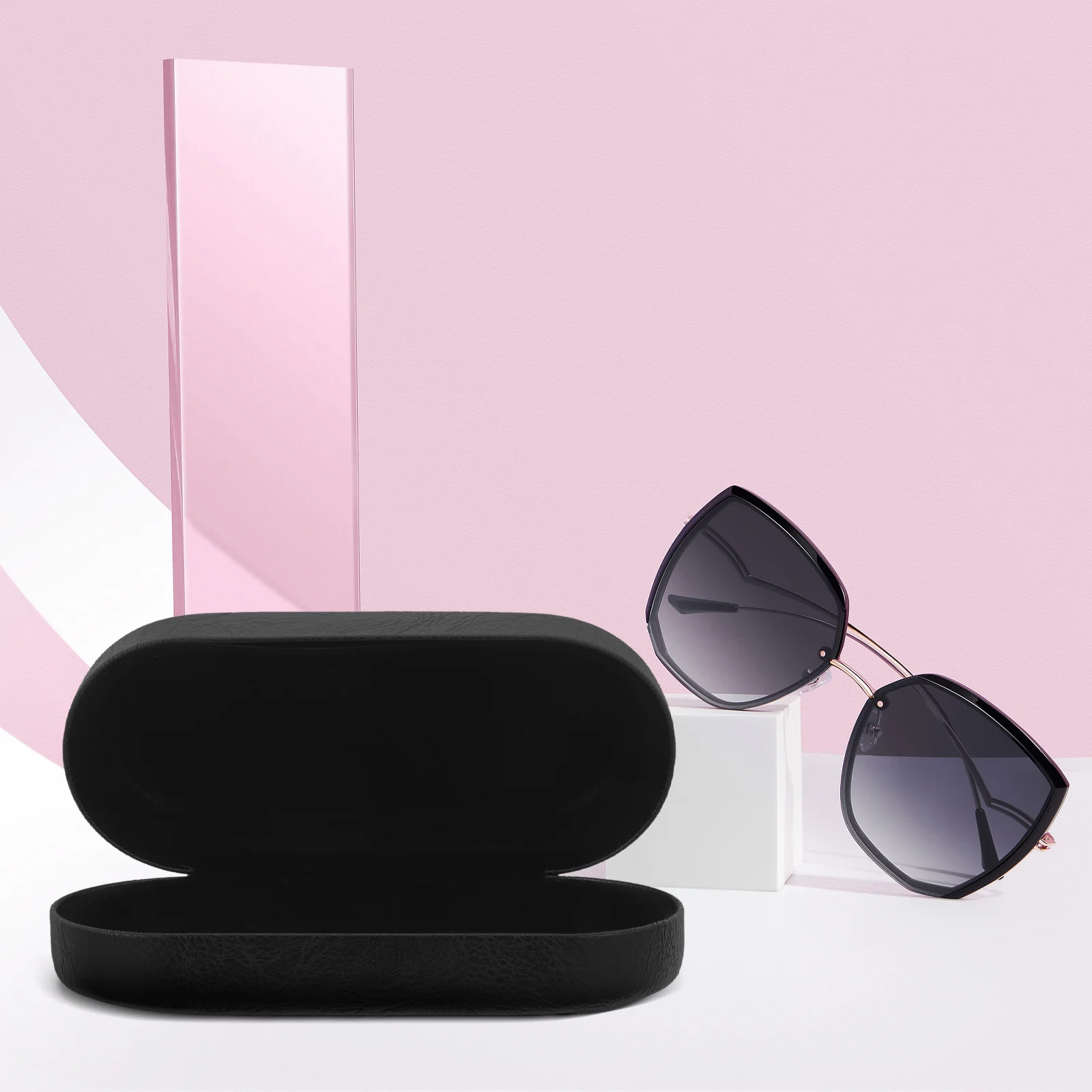 

Sunglasses Case Hard Shell Protective Storage Box Large Travel Organizer Fits Various Sunglasses Reading Glasses