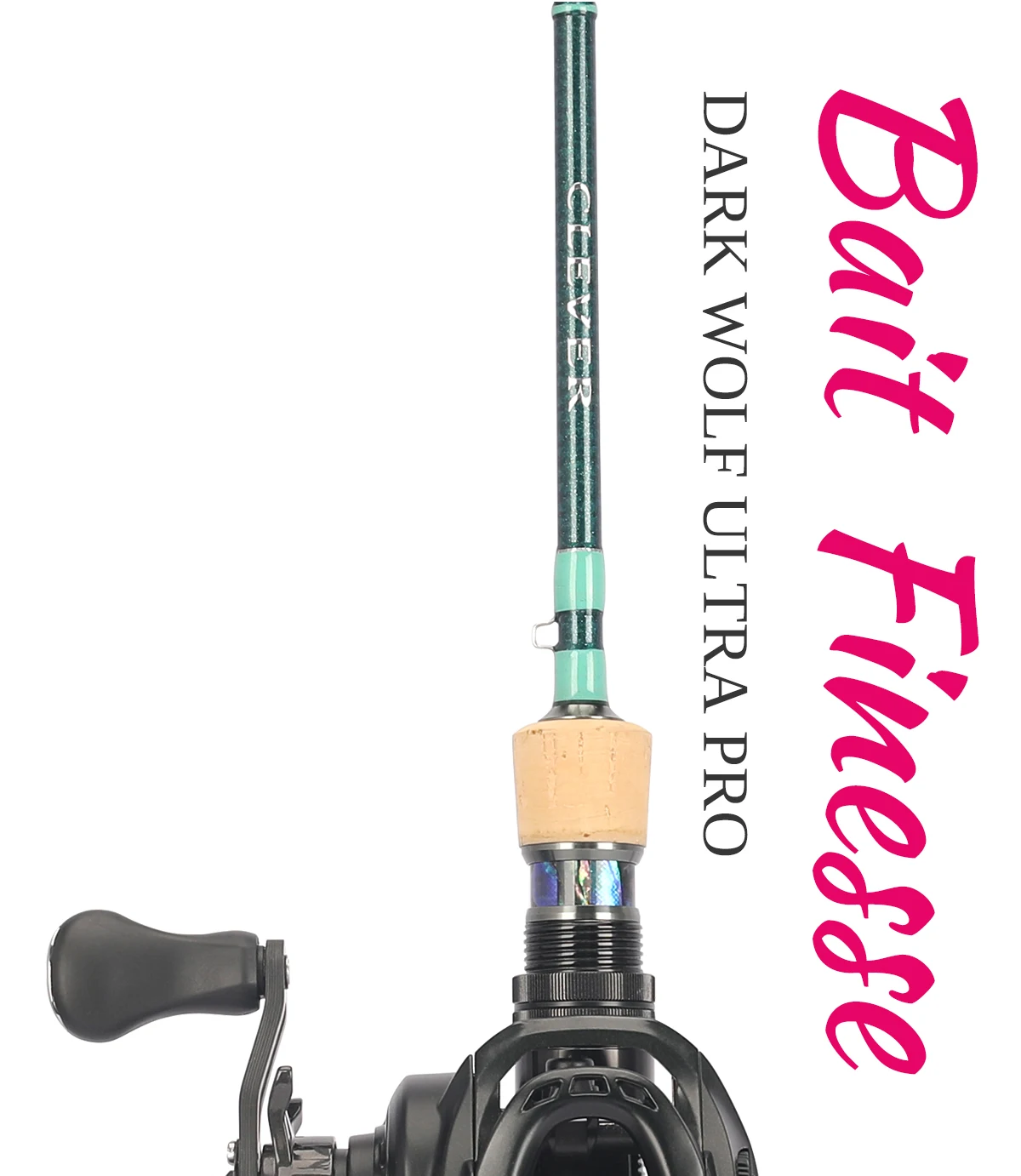 TSURINOYA 134 g ultraleichte Baitcasting-Angelrolle, 4,6 g, flacher Spulenköder, Finesse DARK WOLF 50S 7,1:1 Forellenwurfrolle – Detail 9