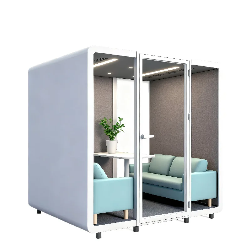 Office soundproof room Silent warehouse Meeting room Negotiation room Live stream Soundproof warehouse Movable silent