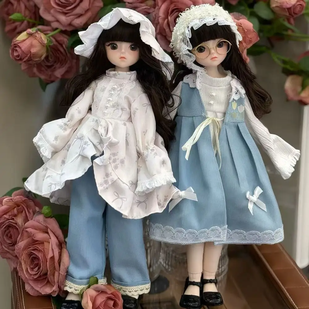 Attractive Eyes 30cm with Clothes High Heel with Wig Make Up Princess Dress Up Ball Jointed Anime Princess Makeup Ball Joint