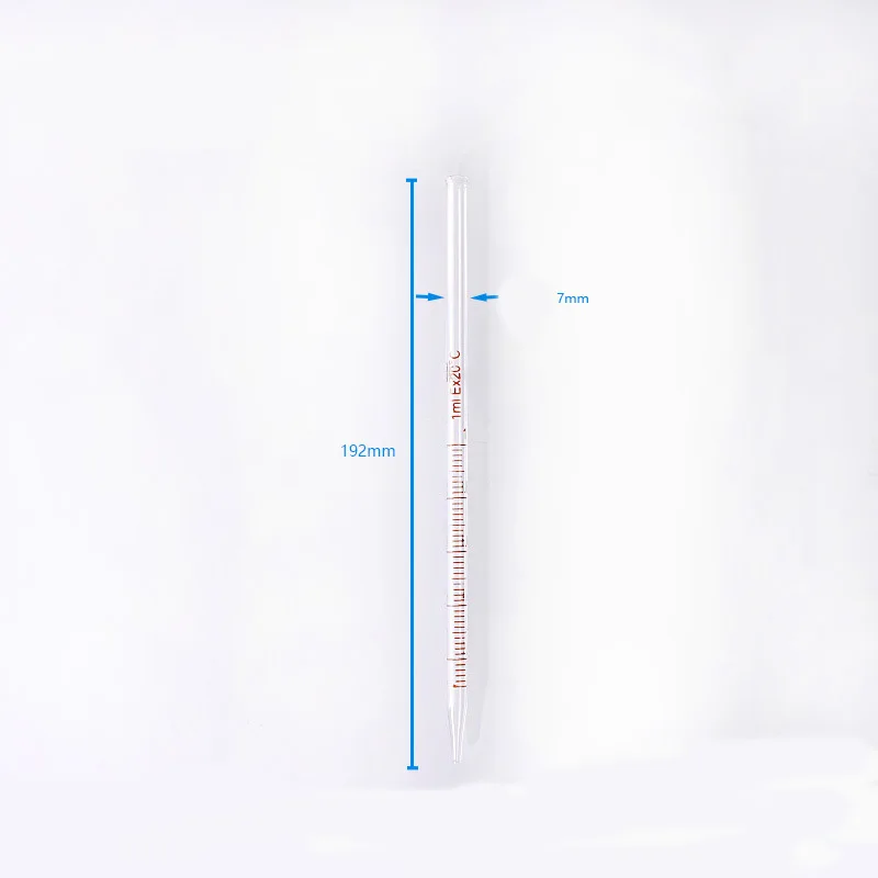 

Droppers 25-Pcs Glass 1ml Graduation Precise Liquid Transfer Pipettes Essential Oils Labs DIY Excluding adhesive head JVLAB