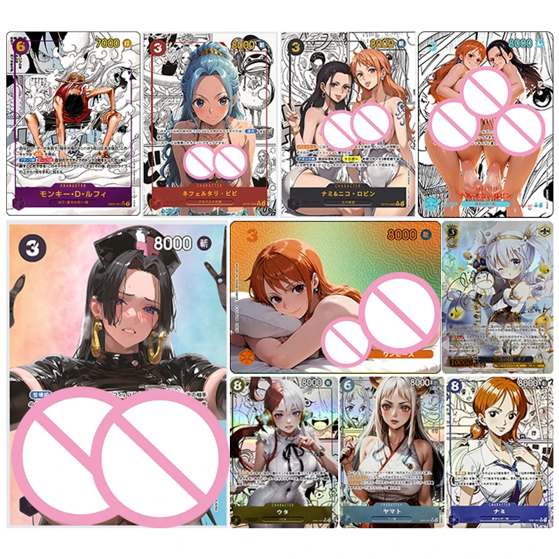 

Anime Goddess Story Hyuga Hinata Kanroji Mitsuri Hancock Uta Nami Diy Flash Cards Collection Toys Christmas Birthday Gifts