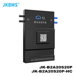 JK BMS B2A20S20P 2A BALANCE bieżący BMS 200A BT 36V 48V 60V li-ion LTO 18650 Battery Lifepo4 przechowywanie baterii Bluetooth Bms