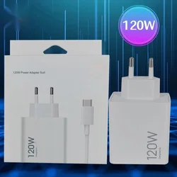 Xiaomi-Chargeur Turbo 120W, Charge Rapide EU/US, Câble Adaptateur Hyper Charge pour Redmi Note 11, 12, 13 Pro Plus, Mi 14, 13, 13T, Casque d'Écoute