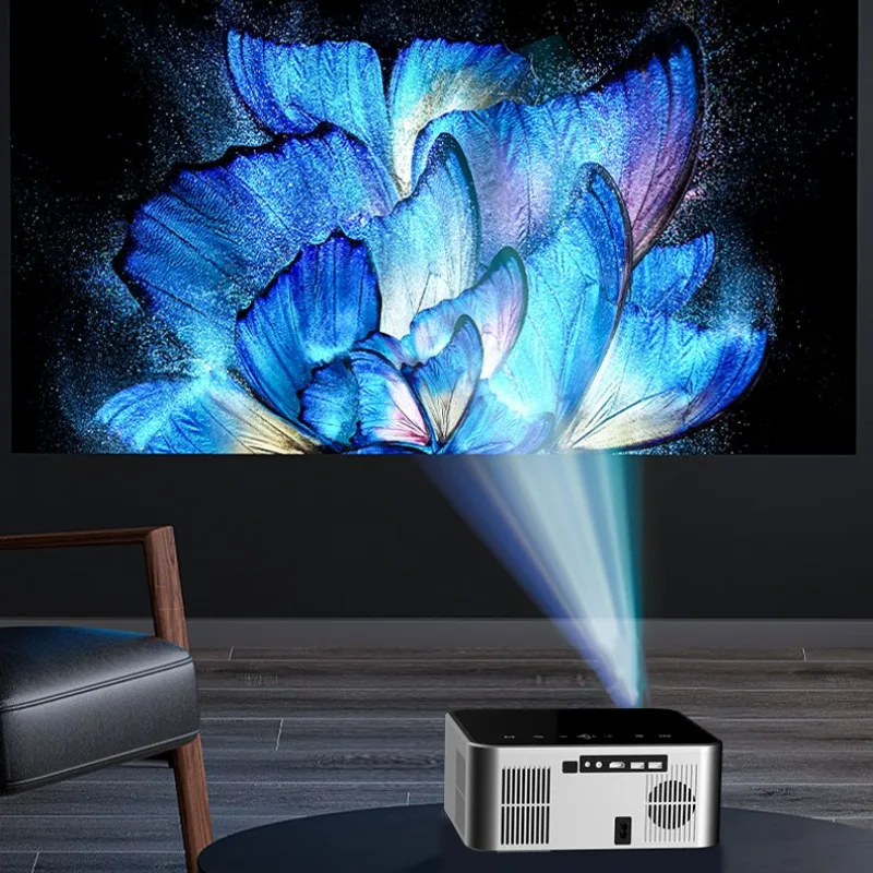 

Умный проектор для дома Android 11, домашний кинотеатр, киноигра, портативный мультимедийный проектор