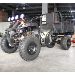 Wholesale  Four-Wheel 125cc 200cc Off-Road ATV Farm ATV 250cc Water-Cooled Quad Bike Farm ATV with Trailer