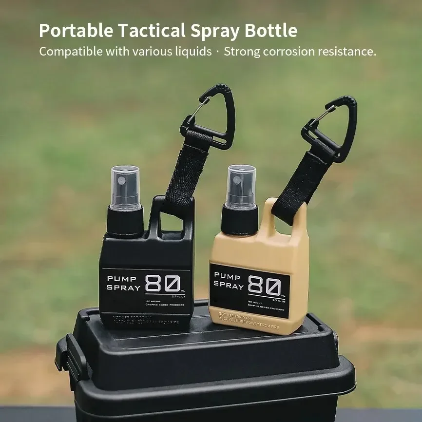 Bomba de botella pulverizadora portátil para exteriores, dispositivo de viaje, Camping y senderismo, contenedor de Alcohol cosmético recargable, 1/2/3 Uds.