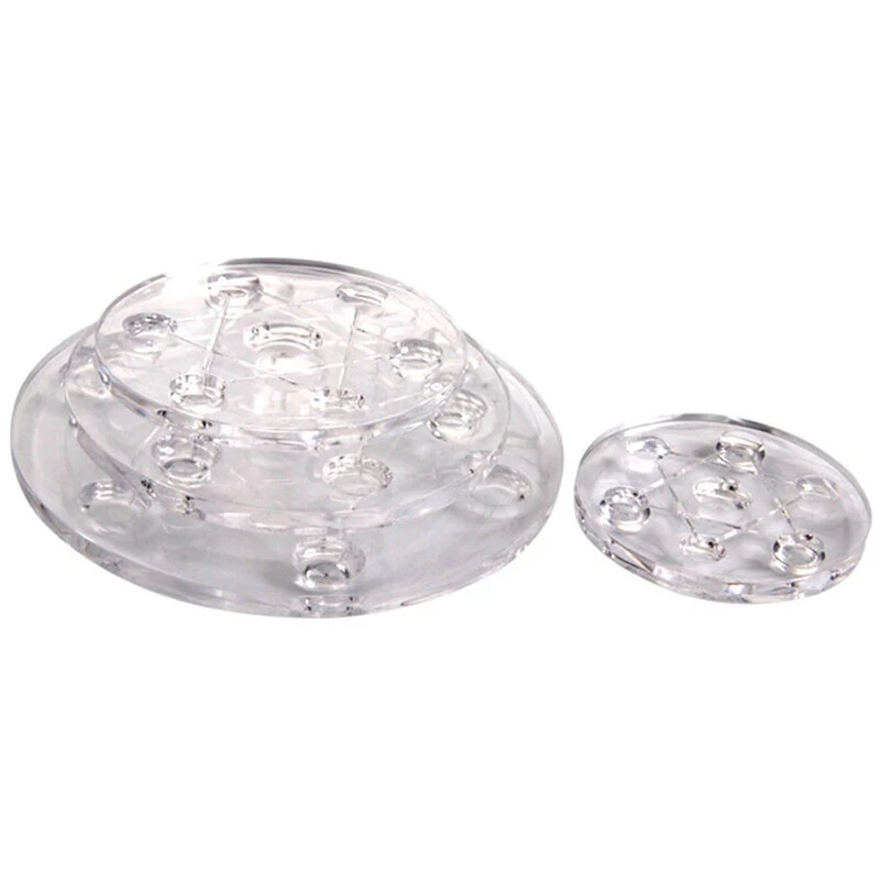 Round acrylic Seven Star array base crystal ball bottom supporting display rack