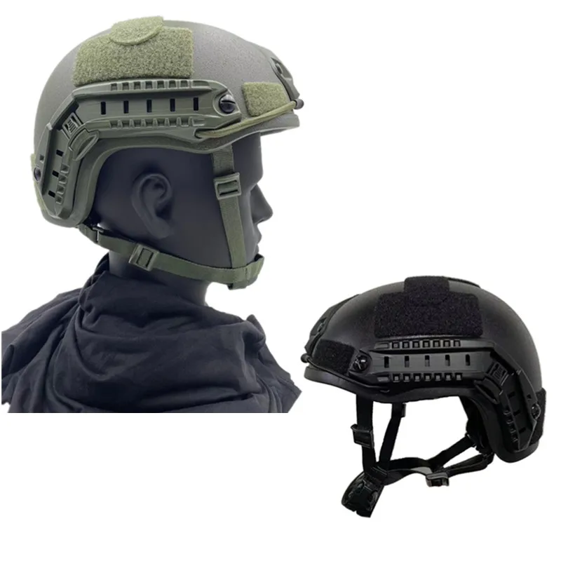 Fast HDPE NIJ IIIA High Cut Trajectory Helmet UHMW-PE Trajectory 3A Bulletproof Helmet