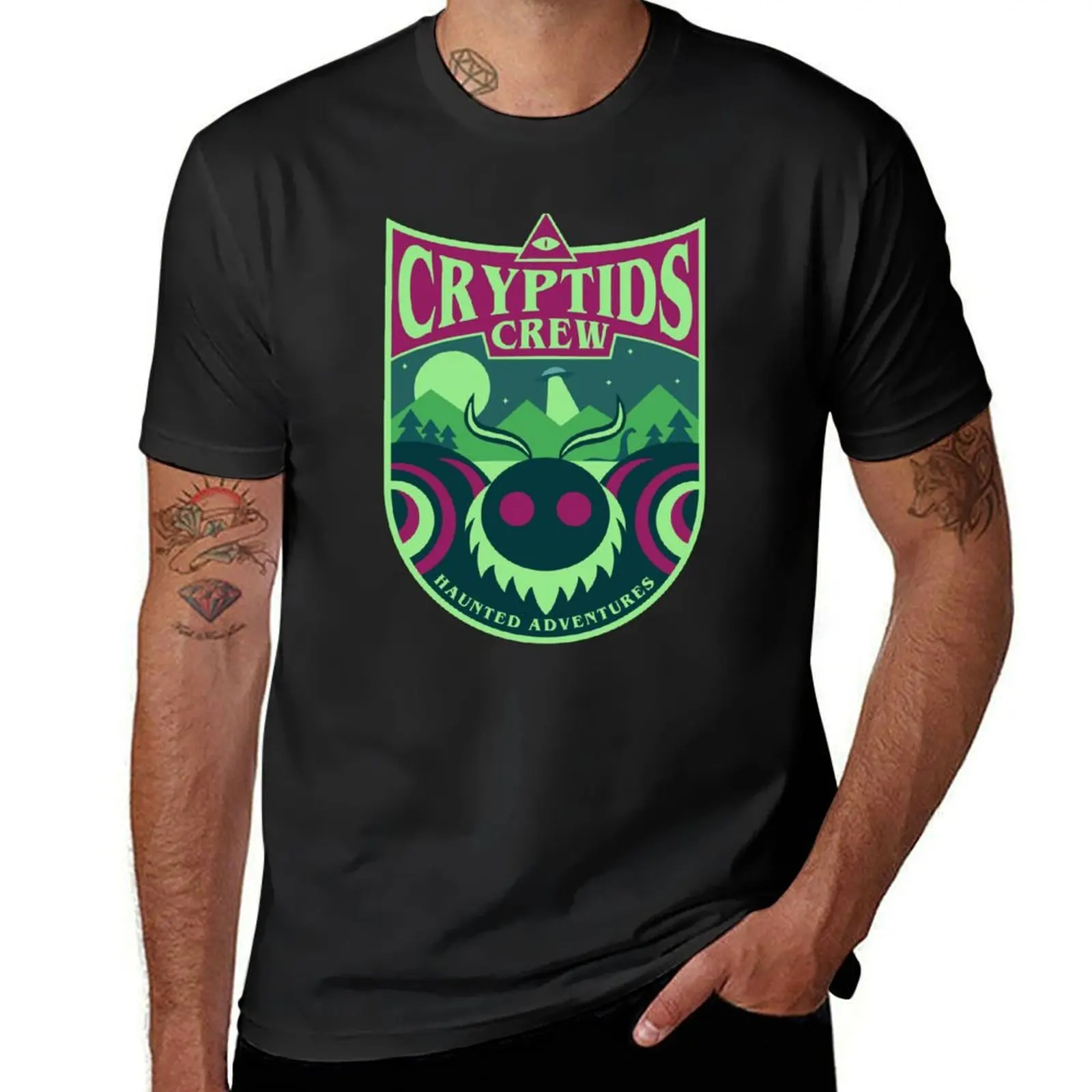 

Cryptids Crew T-Shirt shirts graphic tees plus sizes man clothes Personalized t-shirt mens graphic t-shirts funny