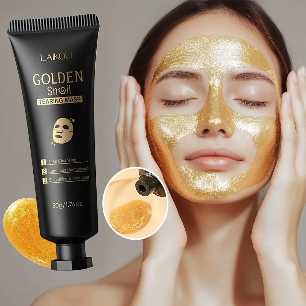 

Отшелушивающая маска из 24-каратного золота и улитки, 50 г, очищающая поры, подтягивающая, против старения, удаляет омертвевшую кожу и осветляющую маску для лица, черные точки W2K0