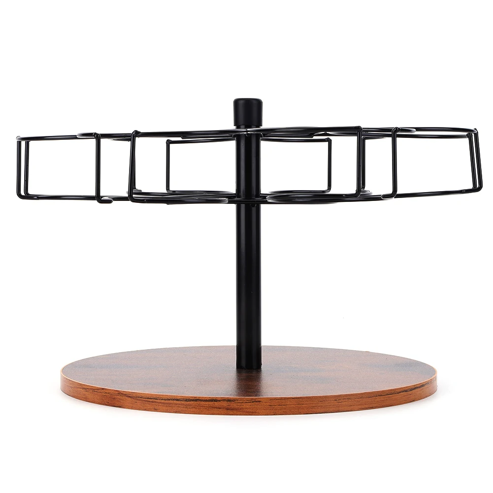 

Вращающийся органайзер для чашек с 6 слотами, вращающийся органайзер для бутылок, кухонный держатель для стакана Stanley, 40 унций, с ручкой