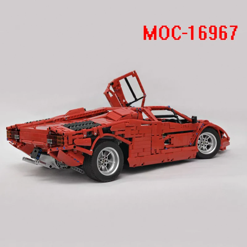 

New MOC-16967 Car Self-locking Building Blocks Assembly Adult Children's Educational Birthday Christmas Toy Gift Ornaments