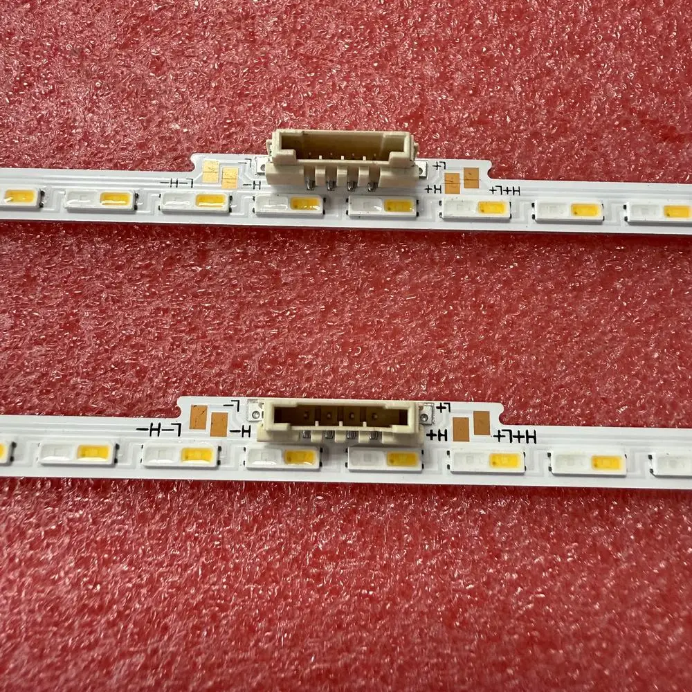 2pcs/set LED Strip For Samsung QE43Q60AW GQ43Q60AAU QE43Q67AAU BN96-53596A BN61-17493A LM41-01048A CY-QA043HGCV1V CY-QA043HGHV2V
