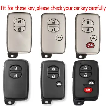 Ochranný kryt klíčenky pro Toyota Prius Alphard Aqua Land Cruiser 200 Alpha LC 200 Prado 150 Venza Subaru Forester 10 nejlepší prodej Kryt klíče od Toyoty Prius - №6