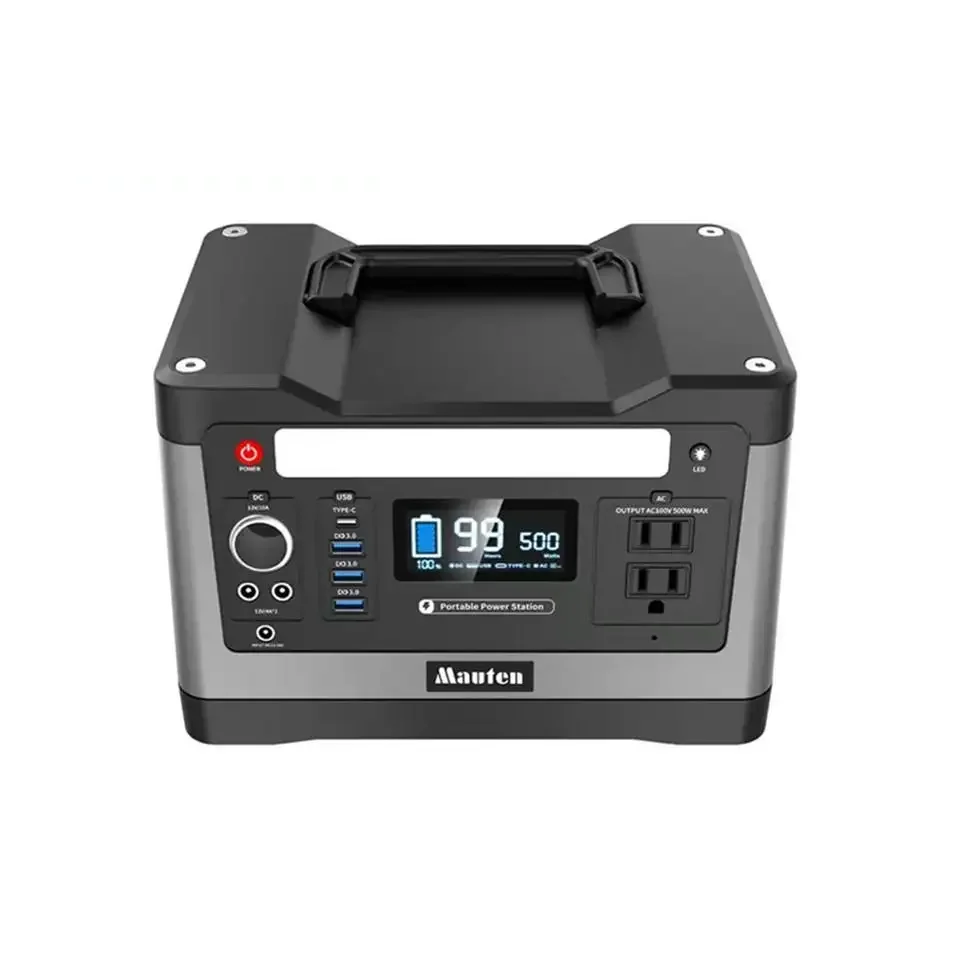 

High-power Home Power Bank 500W Portable Solar Generator Emergency Energy Storage Portable Power Station