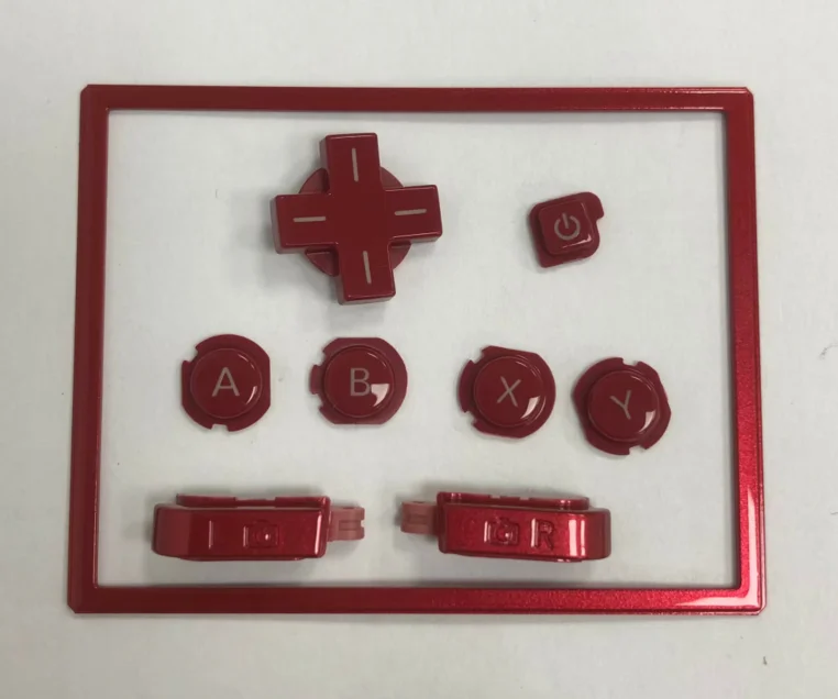 Оригинальные детали для старой кнопки управления 3DS, панель D/ABXY/Кнопка питания/кнопка LR/рамка/3d-крышка/сенсорная ручка/сенсорный экран для небольших 3ds