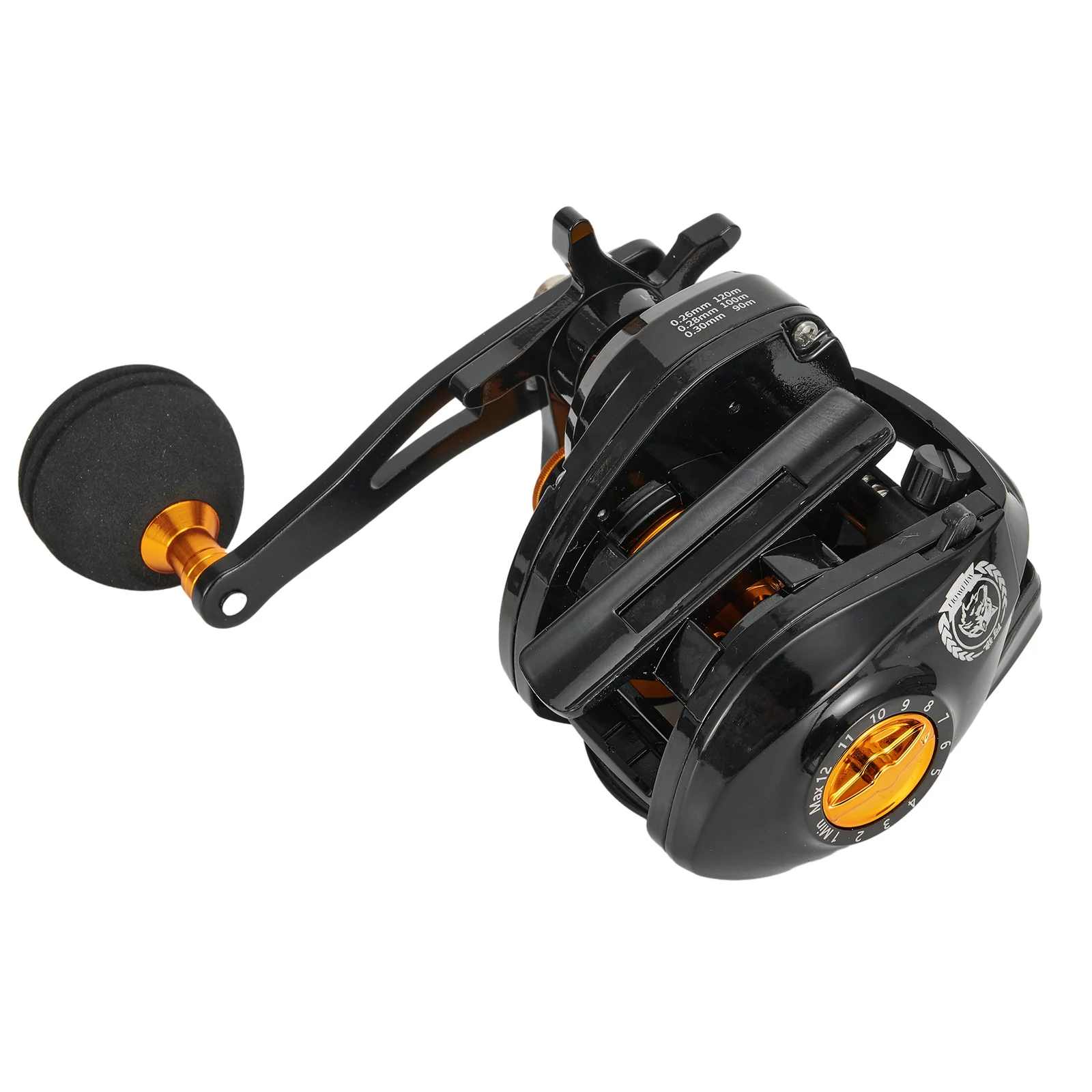 

Bite Alarm Functionality in a Compact Design Fishing Baitcasting Reel Ideal Tool for Catching Fish Efficiently
