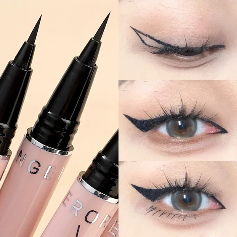 Delineador Líquido Impermeável Long Last Lower Eyelash Pen Maquiagem Coreano para Mulheres Quick Dry Smooth Ultra-fino Eye Liner Cosméticos