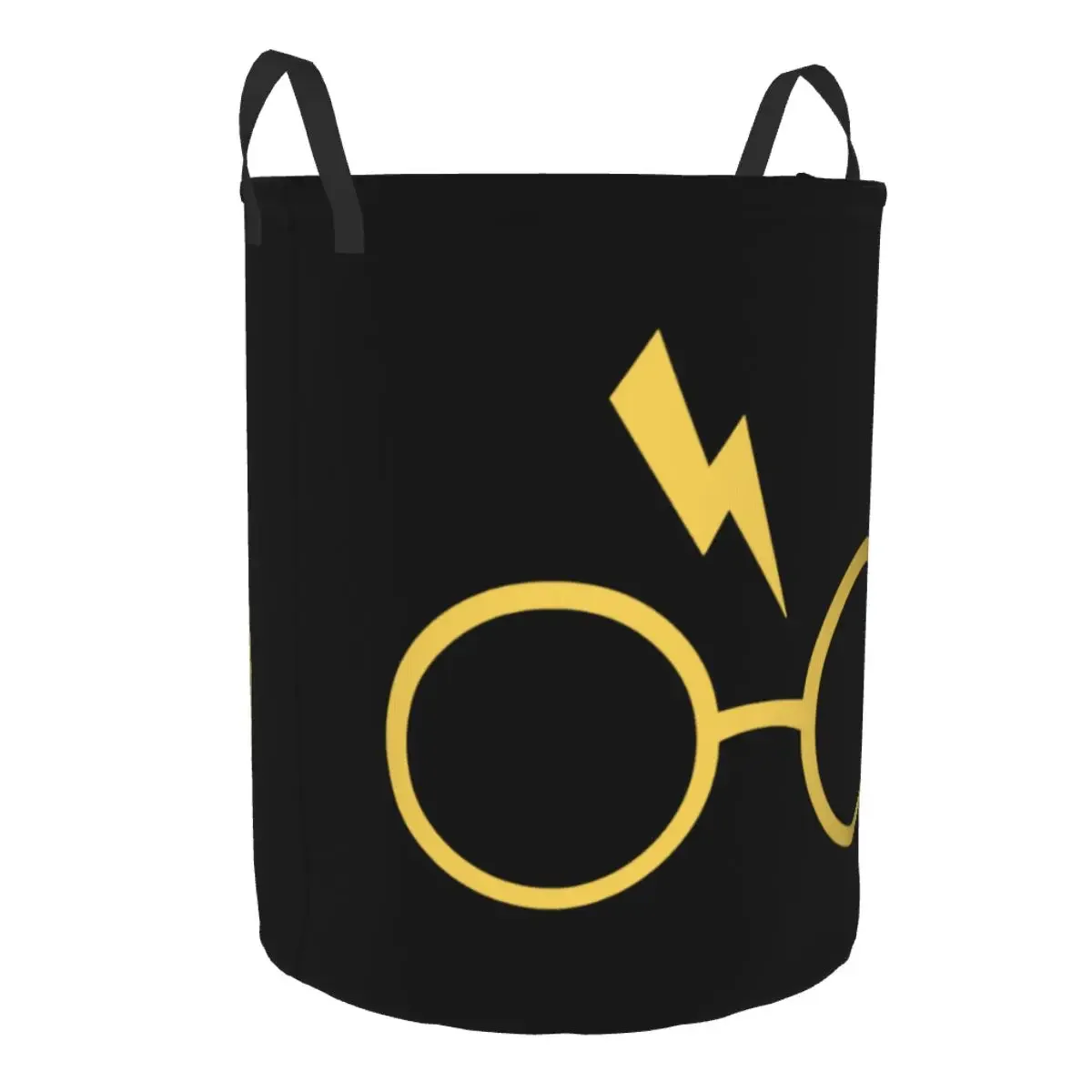 Custom Witchcraft and Wizardry School Magic Laundry Hamper Clothes Storage Basket Wizard Movie Cosplay Bin Organizer for Nursery