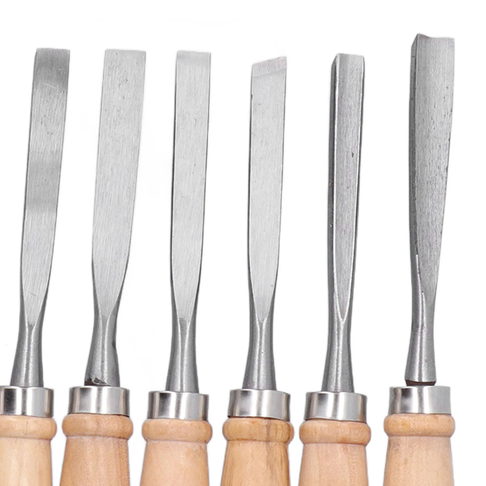 12-delige set houtbewerkingsbeitels voor het maken van groeven en het afsnijden van stukken, houtbewerkingsaccessoires, 8 inch