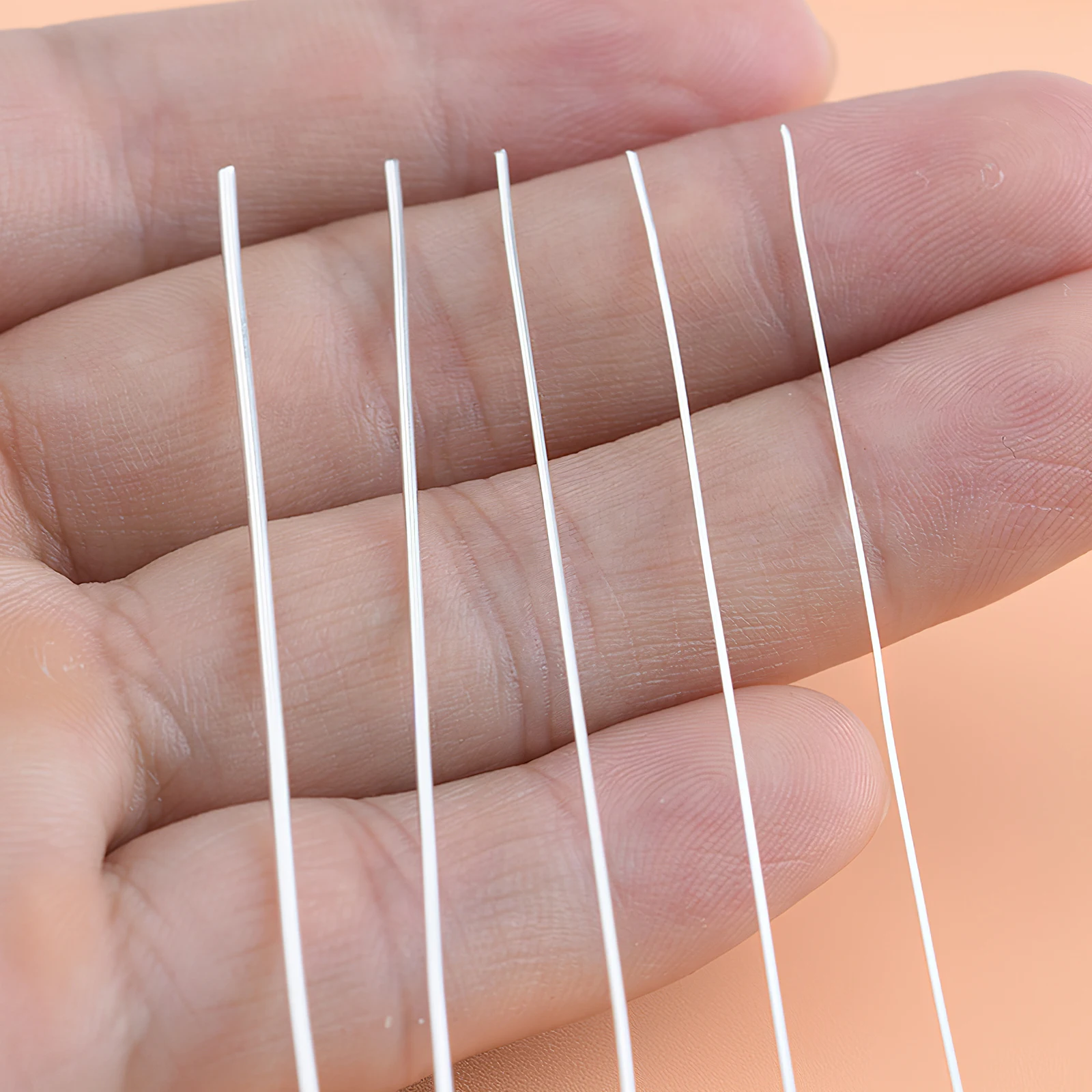 

Silver Wire DIY Accessories High-purity Pure Silver Jewelry Making Craft Necklaces Bracelets Rings Lightweight Durable