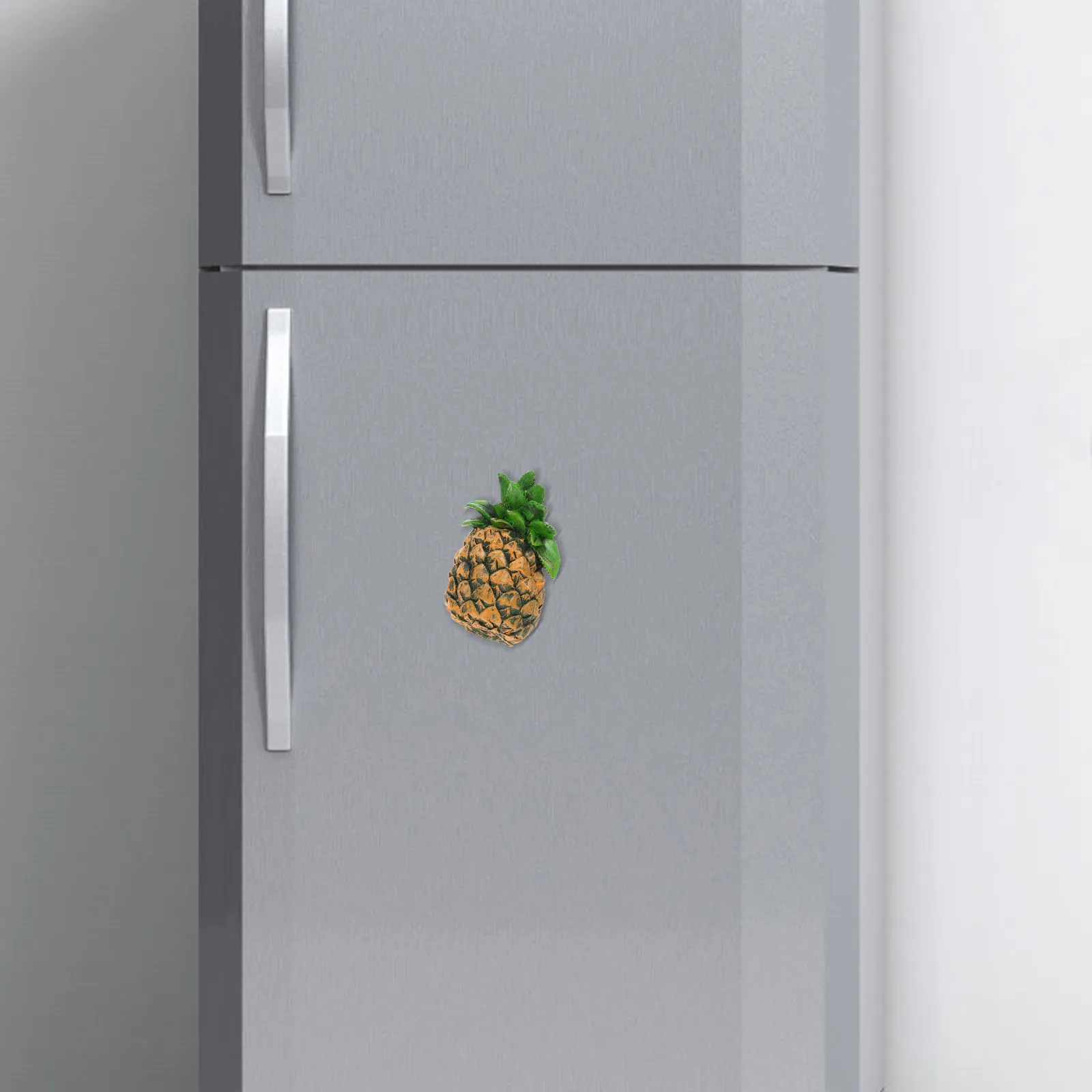3D Fruit Refrigerator Set Creative Kitchen Fridge Ornament for Memo Notes Schedule Decoration