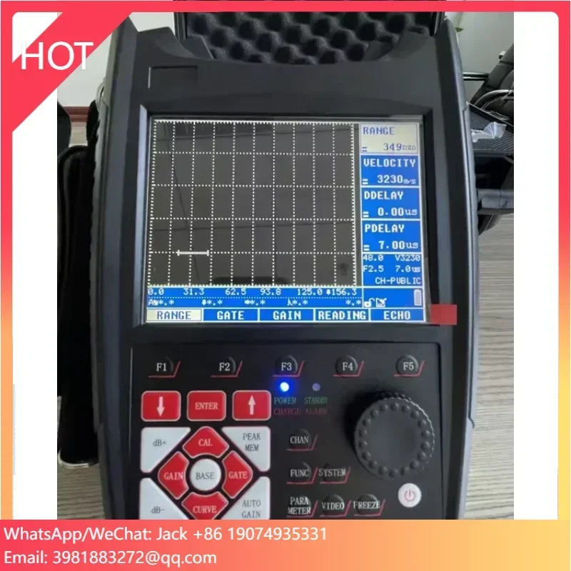 High Sensitivity Metal Detector Handheld Ultrasonic Flaw Detection Equipment for Welds
