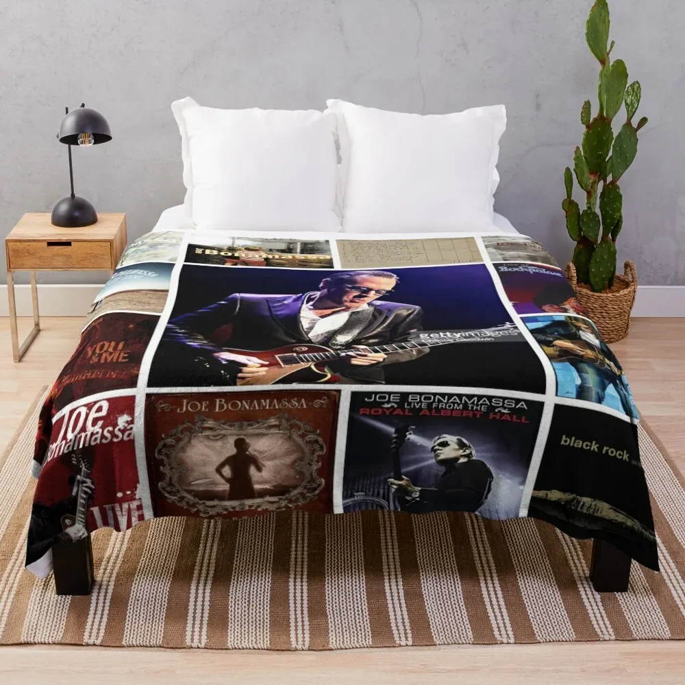 

Ai joe bonamassa Quilt Blanket For Fan Throw Blanket Soft Plaid Nap Single Blankets