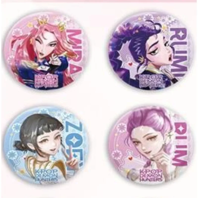 KPop شيطان الصيادين زوي ميرا آبي ساجا الإبداعية الكرتون صندوق أعمى باش شارة متعة مفاجأة أعمى حزمة هدايا عطلة رائعة