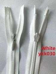 YKK-Authentic 3CC Invisible Zipper Drip Head Dress Costura, Items, Sewing 20,25,30,35,40,45,50,55,60,65,70,75,80cm