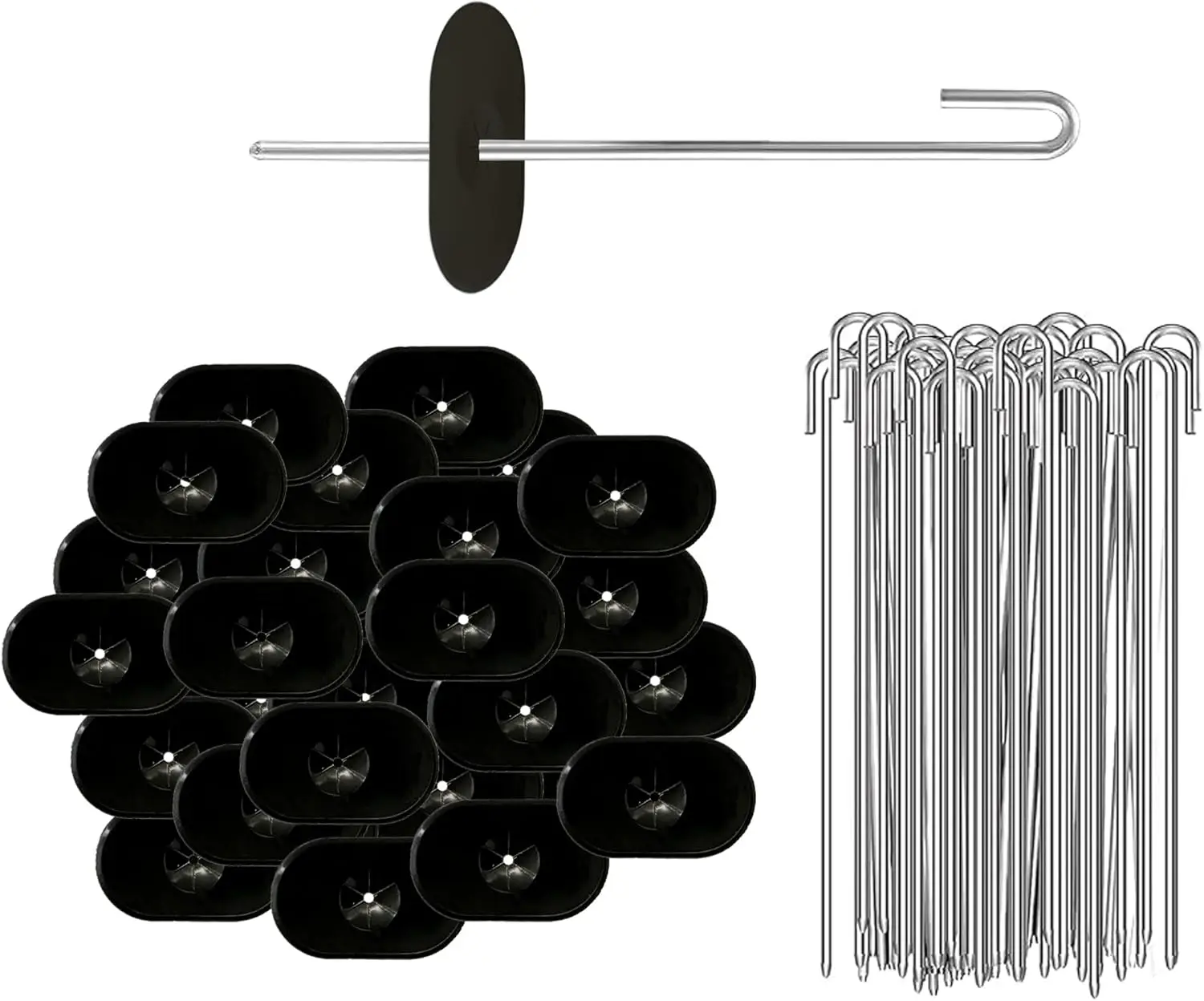 30 комплектов зажимов для крепления защитной сетки к рамам панелей, крепежные клипсы для защиты солнечных панелей от птиц, сетка для солнечных панелей