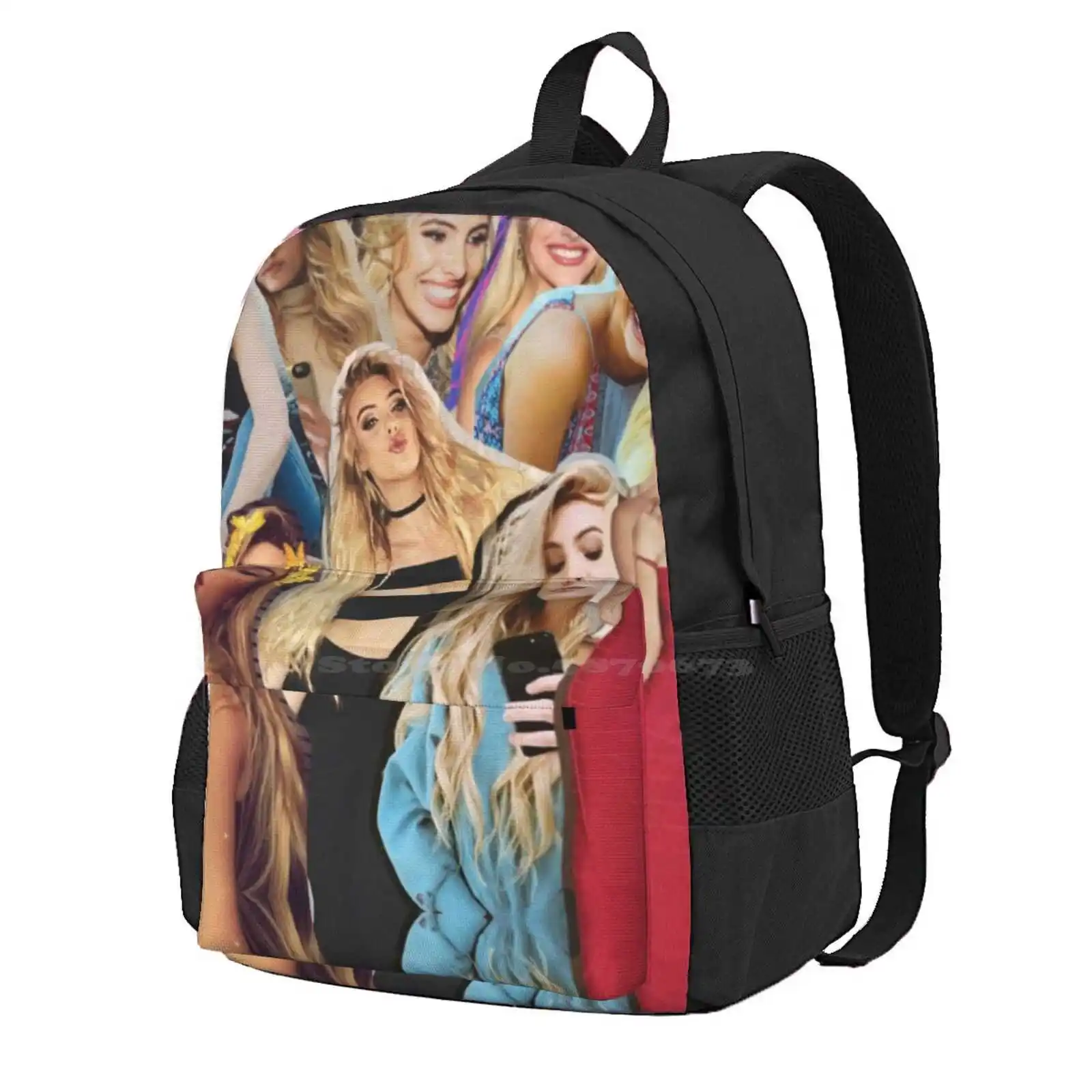 Lele Pons Hot Sale Schoolbag Backpack Fashion Bags Lele Pons Funny Comedy Horror Hilarious Christmas Guy Celebrity Celeb