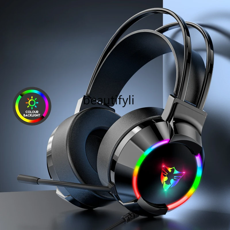 

Headphones for Computers and Phones Universal Sound Positioning Gaming Headphones