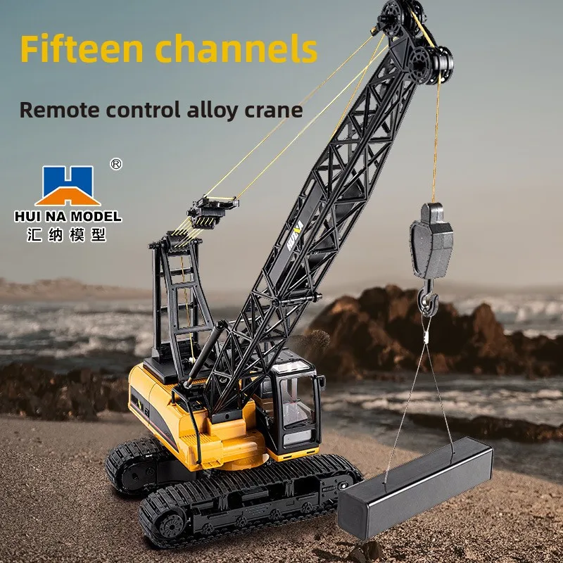 

Huina 1:14 RC Truck Crawler Alloy Tractor Engineering Car 2.4GHz Remote Controlled Car 15 Channel RC Crane Toys for Boys Kids