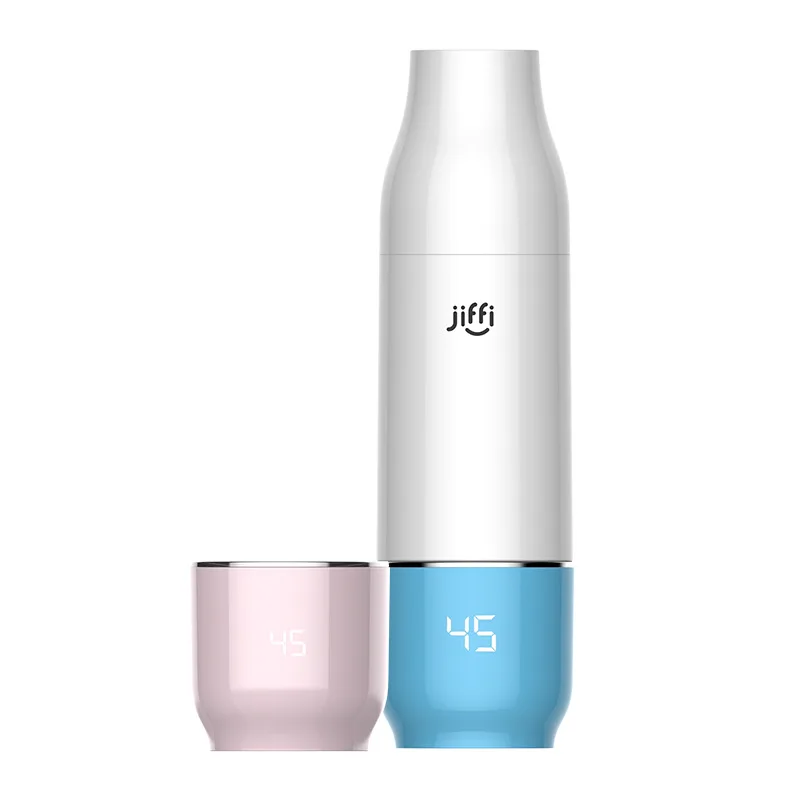 Tragbare Baby Flasche Schnell Warme Sterilisatoren Mit Lebensmittel Lagerung Milch Automatische Intelligente Thermostat Reise USB Für Neugeborenen
