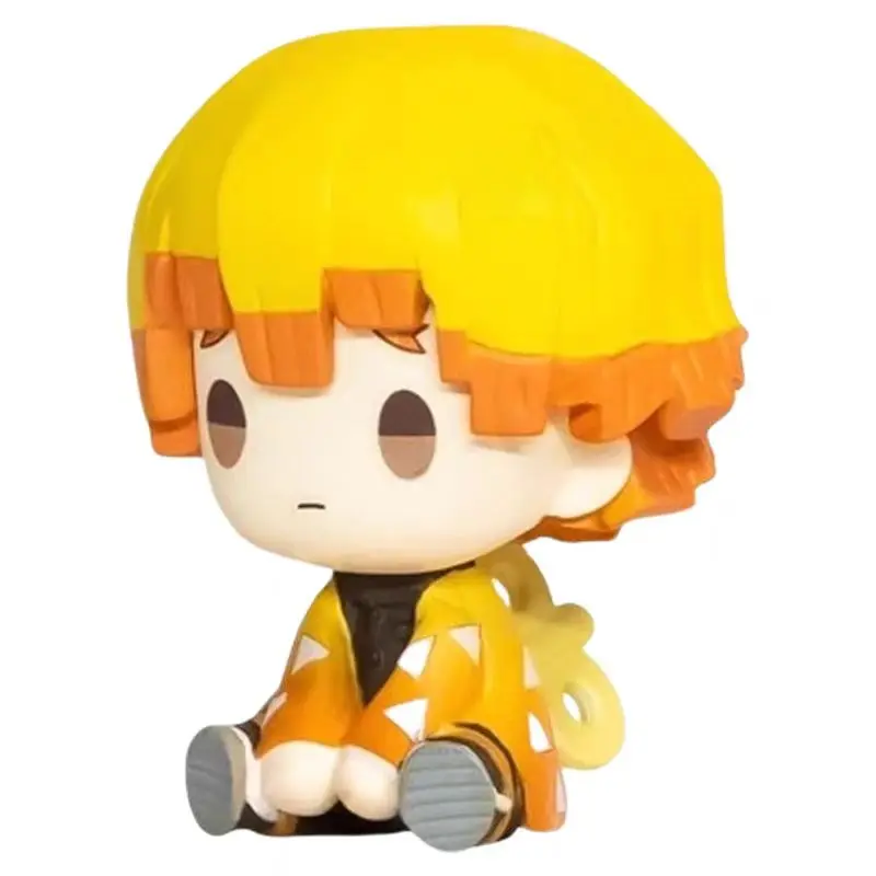 

Demon Slayer Action Figure The First Spring Winding Sitting Posture Design Is My Wife's Elegant Ornament