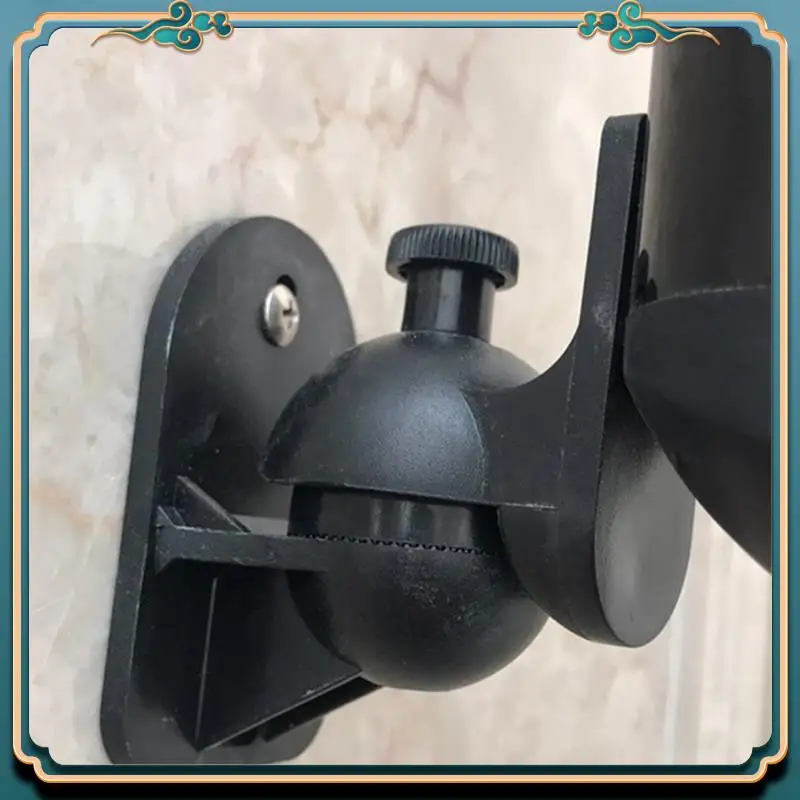 (New)-Universal Speaker Wall Mount Bracket Ceiling Stand Clamp With Adjustable Swivel And Tilt Angle Rotation Durable Easy To Us