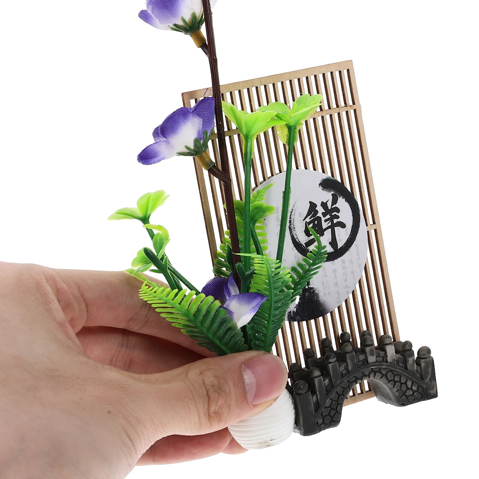 

Sushi Plate Flowers Artificial Plum Blossom Decorative Fake Flower Realistic Simulation Flower Craft Food Plate Decoration