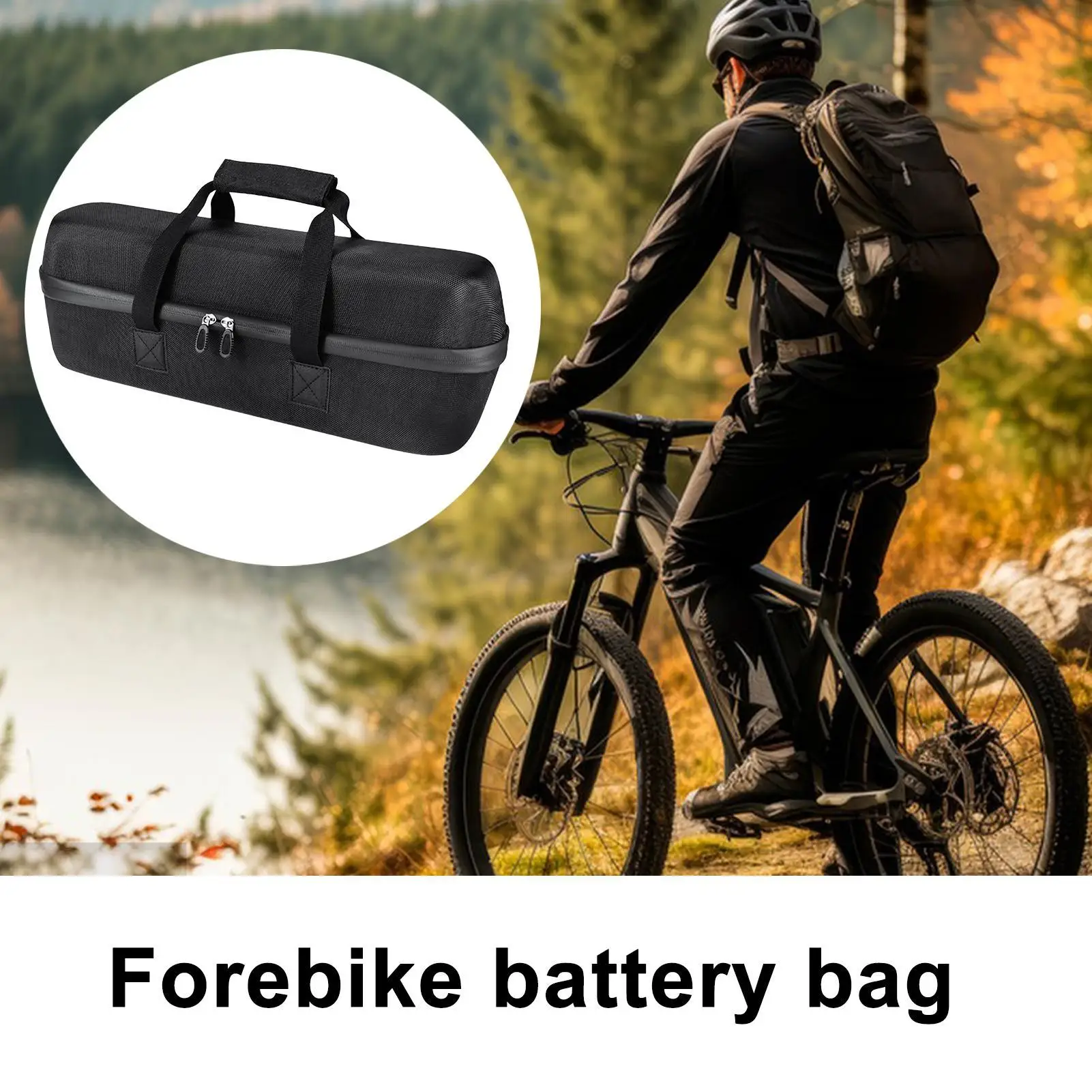 Bike Battery Bag 10L Fireproof Bike Accessories Pouch Battery Charging Storage Bag For Mountain Road Cycling Travel Urban