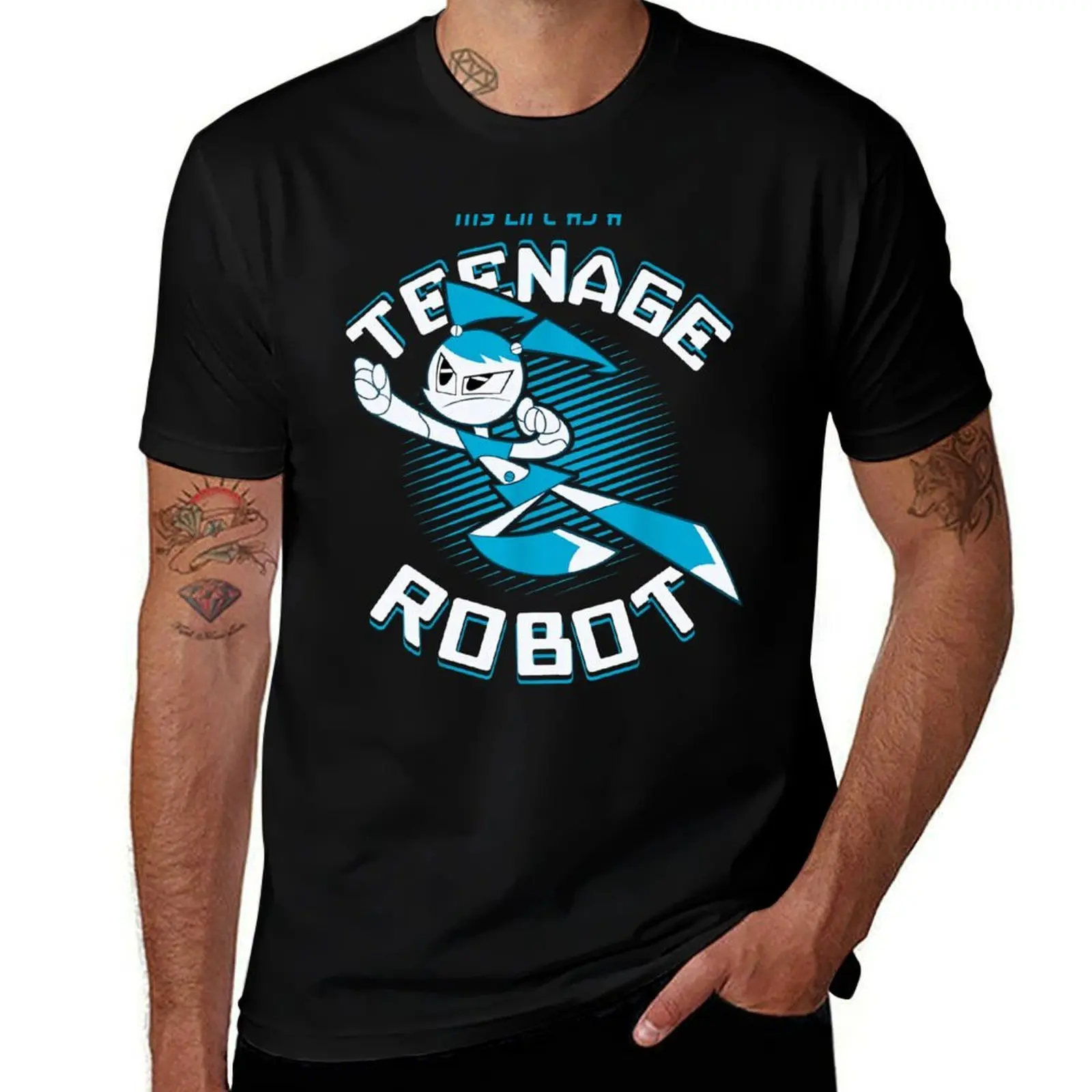 XJ-9 Jenny Wakeman (My Life as a Teenage Robot) T-Shirt Minimal Art Print T-Shirt