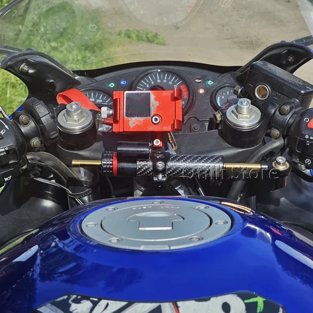 Do HONDA CBR600 F4i CBR 600 F4i 1999-2007 CNC Akcesoria Motocyklowe Amortyzatory Skrętu Stabilizator Uchwyt Montażowy Zestaw