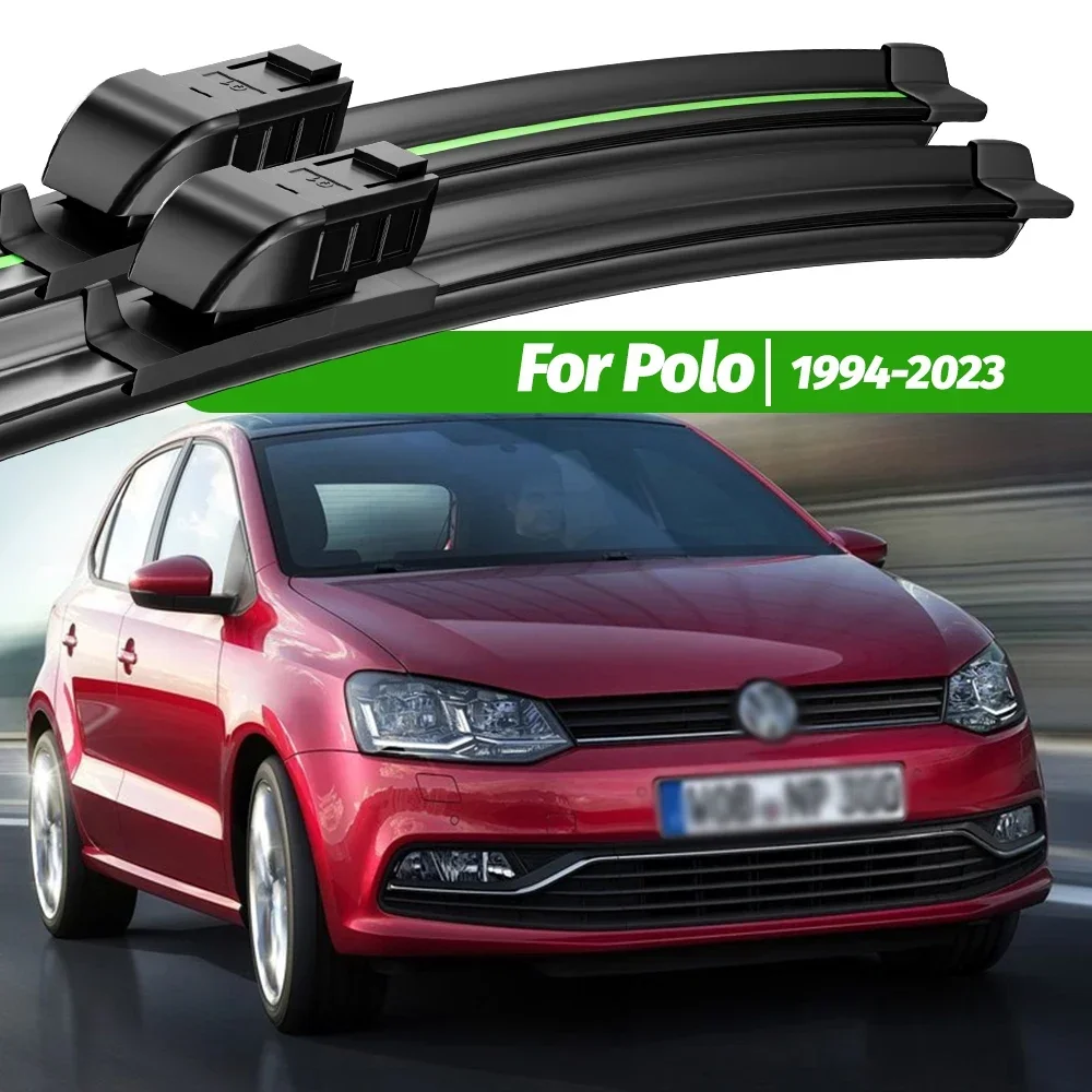 

For VW Polo 6N 9N 6R 6C AW1 BZ1 1994-2023 2pcs Front Windshield Wiper Blades 2006 2010 2017 2018 Windscreen Window Accessories