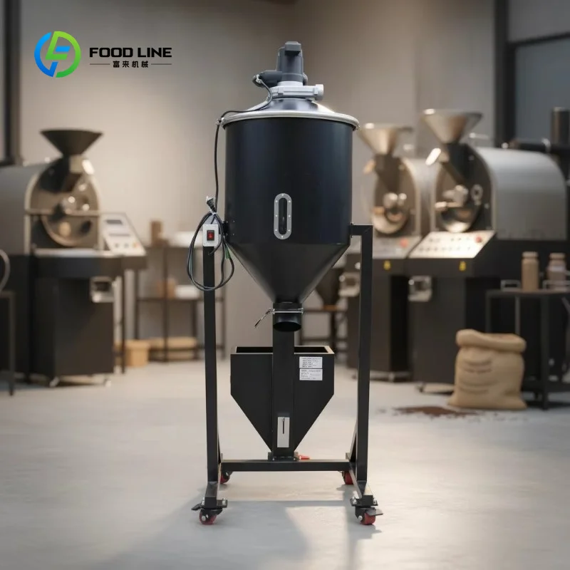 Customized High Accuracy Coffee Stone Separator 10kg Batch Capacity Full Steel Body 99.9% Cleaning Efficiency