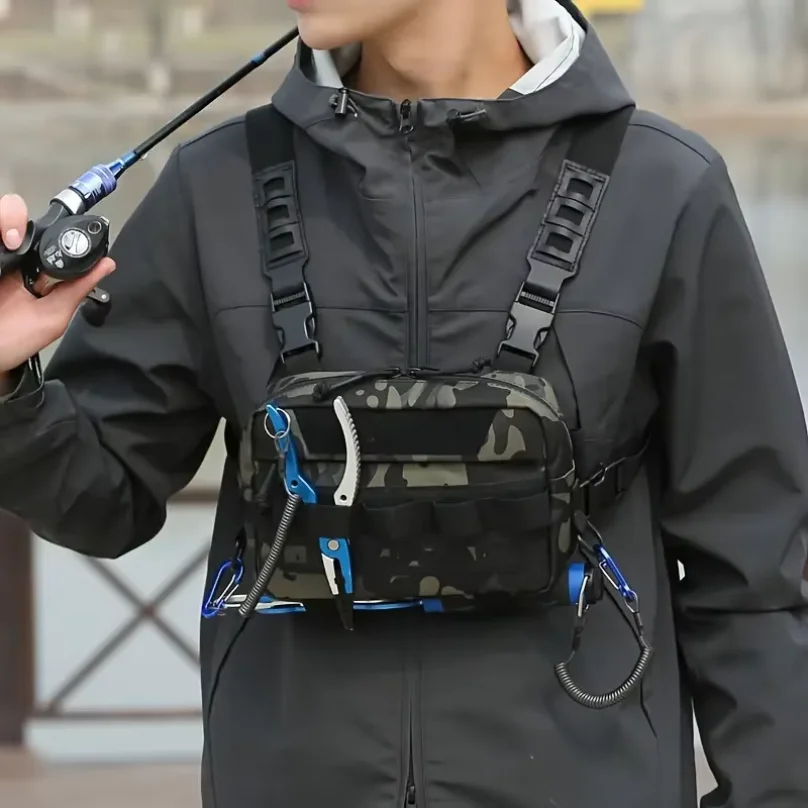 

Fishing Vest Bag Item Storage Travel Outdoor Storage Bag
