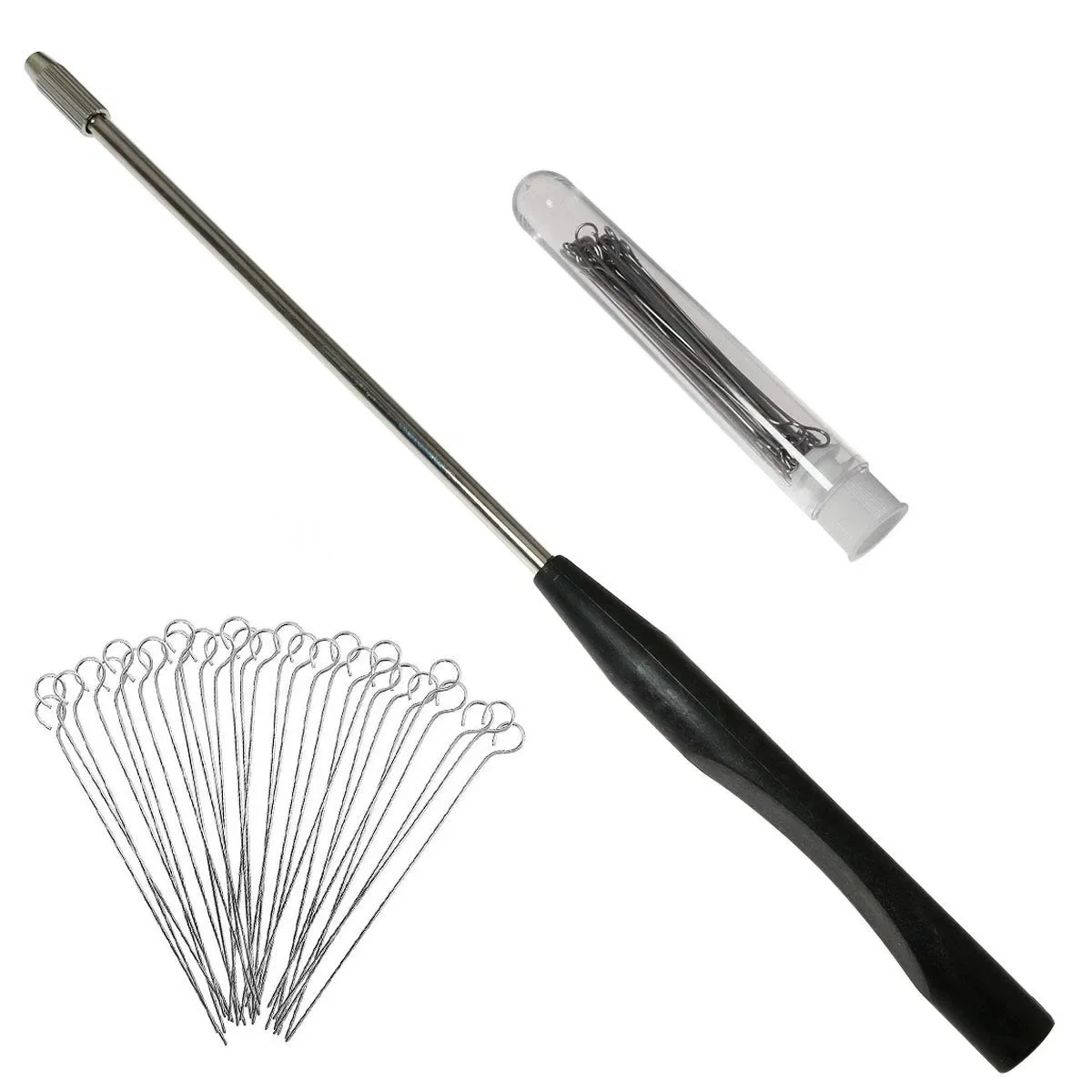 For Lab Culture Mycology Mycelium Agar Plate Inoculation Loop + Nichrome Ring Kit Essential Tools for Test Tube Cultures