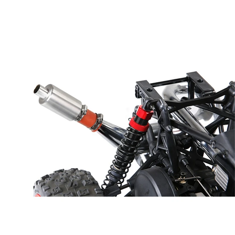 AED5-1/5 Scale RC Car Silencers Of Exhaust Muffler Pipe For HPI BAJA ROVAN 5B 5T 5SC LOSI TDBX FS Remote Control Racing Truck